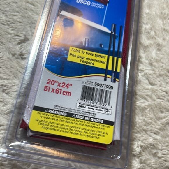 NEW seasence diver flag with folding fiberglass stiffener - Picture 3 of 4